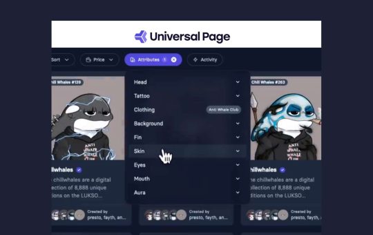 Community Input Powers NFT Customization on Universal Page