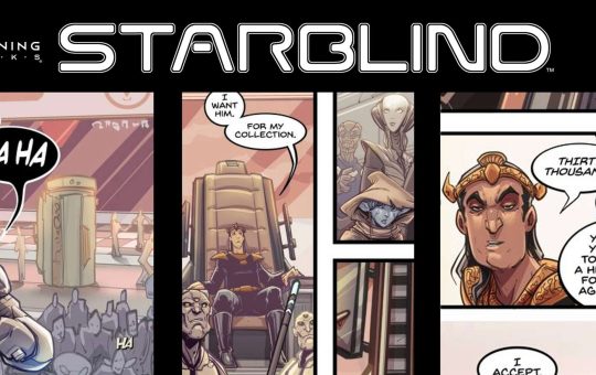 Alien Worlds Turn the Page with 'Starblind' NFT Comics