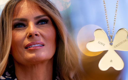 Melania Trump Releases Mother’s Day Necklace with NFT