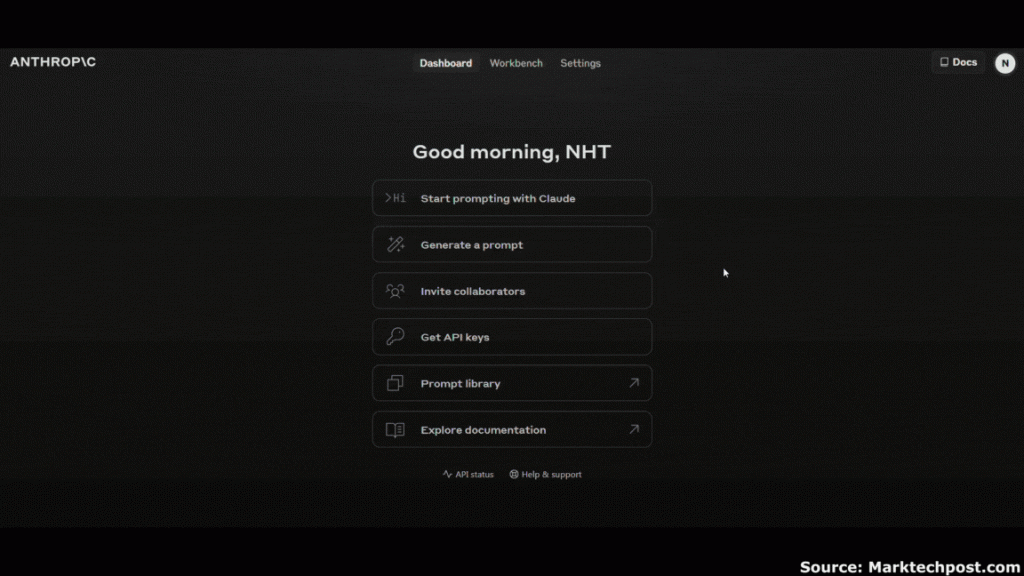 Anthropic AI Launches a Prompt Engineering Tool that Generates Production-Ready Prompts in the Anthropic Console