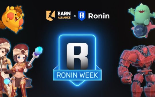 Earn Alliance and Sky Mavis celebrate partnership with Ronin Week
