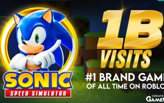How Gamefam built the 1st branded Roblox game to cross 1B visits -- Sonic Speed Simulator