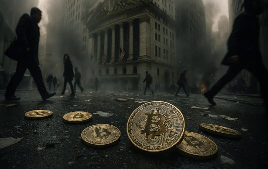 As stock markets reel from Trump tariffs, Bitcoin holds steady