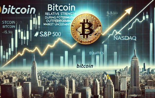 Bitcoin Shows Relative Strength Amid Uncertainty – Can BTC Outperform Equities?