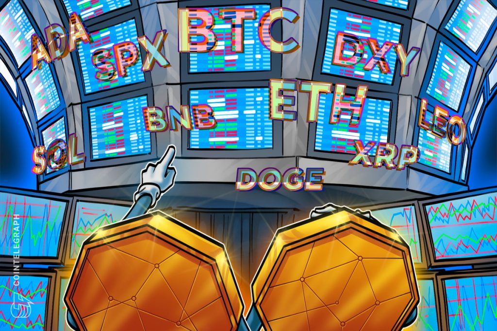 Price analysis 4/14: SPX, DXY, BTC, ETH, XRP, BNB, SOL, DOGE, ADA, LEO