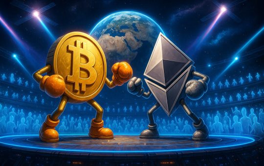 ETH-BTC rebounds 38% from April low in first real rally of 2025