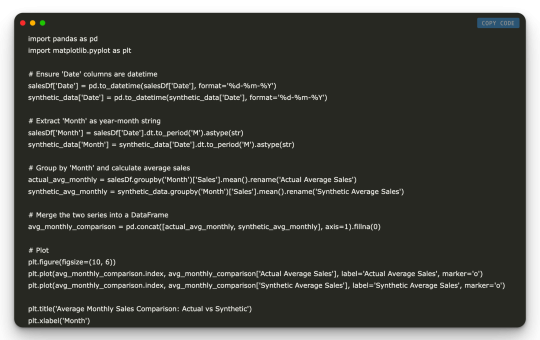 Step-by-Step Guide to Creating Synthetic Data Using the Synthetic Data Vault (SDV)