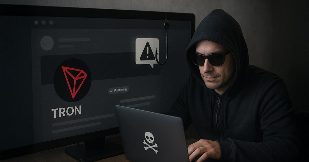 TRON’s X account hacked in the latest social engineering attack
