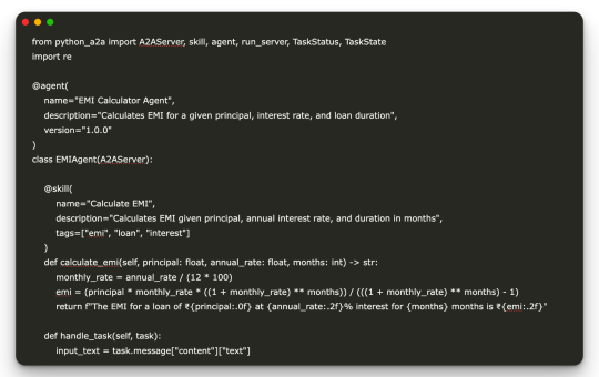 How to Use python-A2A to Create and Connect Financial Agents with Google’s Agent-to-Agent (A2A) Protocol
