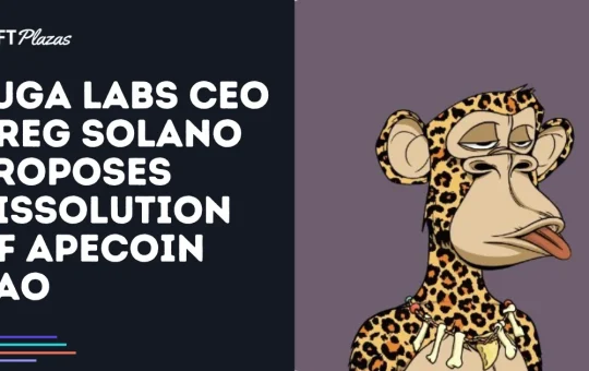 Yuga Labs CEO Greg Solano Proposes Dissolution of ApeCoin DAO
