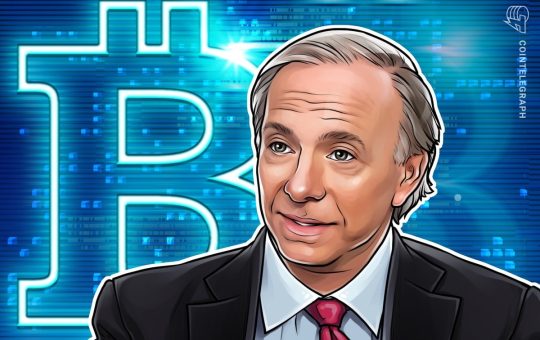 Ray Dalio Suggests 15% Portfolio Allocation To Bitcoin