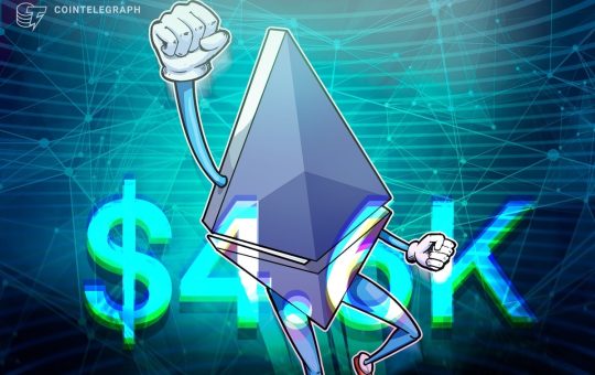 ETH Price Could Hit New Highs Soon: Here's Why