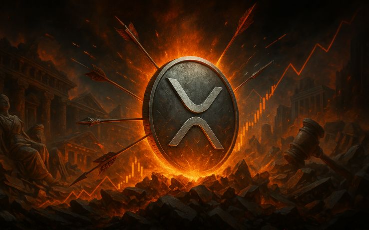 XRP price down 3.95% in 24 hours as market liquidations exceed $1 billion