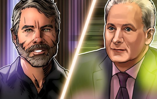 Peter Schiff Challenges Strategy's Michael Saylor to a Debate