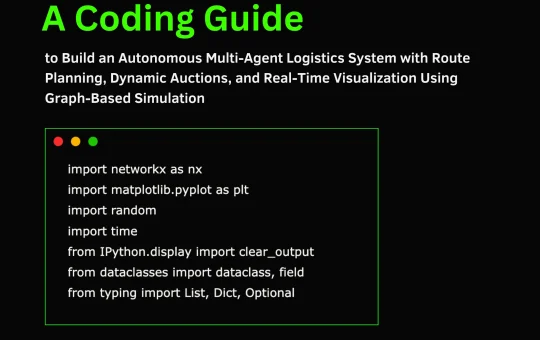 A Coding Guide to Build an Autonomous Multi-Agent Logistics System with Route Planning, Dynamic Auctions, and Real-Time Visualization Using Graph-Based Simulation