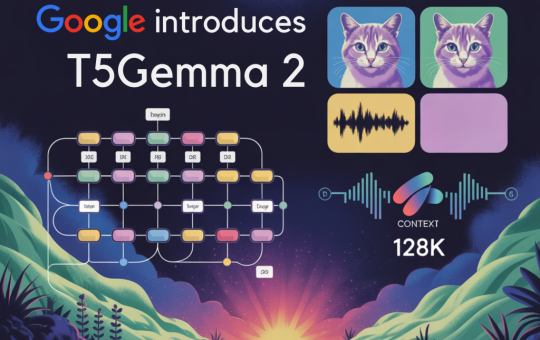 Google Introduces T5Gemma 2: Encoder Decoder Models with Multimodal Inputs via SigLIP and 128K Context