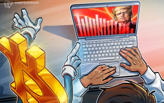 Crypto Market Crumbles As Greenland Row, Trump Tariffs Spook Investors