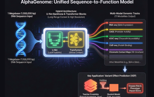 Google DeepMind Unveils AlphaGenome: A Unified Sequence-to-Function Model Using Hybrid Transformers and U-Nets to Decode the Human Genome