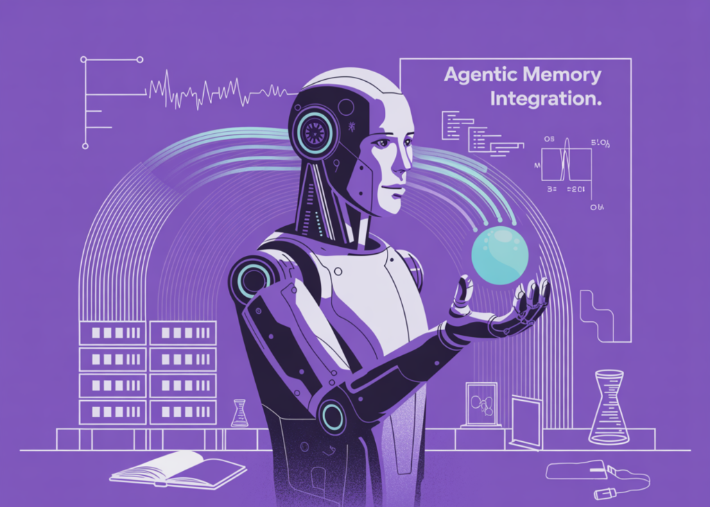 How This Agentic Memory Research Unifies Long Term and Short Term Memory for LLM Agents