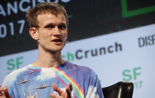 Vitalik at Disrupt SF
