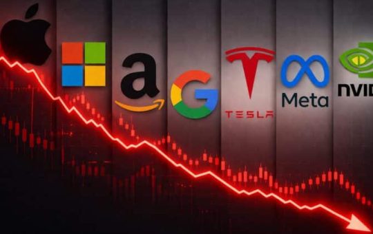 Tech stocks lead Friday selloff as crypto breaks lower and gold and silver spike