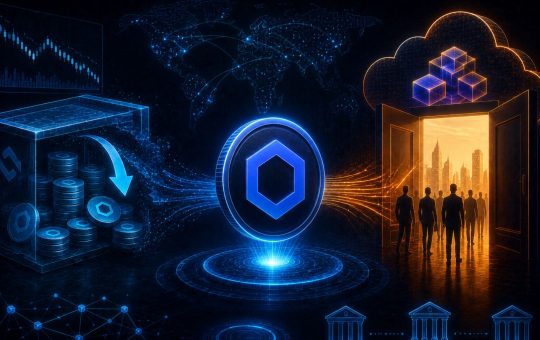 Chainlink Exchange Supply Is Draining While AWS Just Opened The Institutional Door