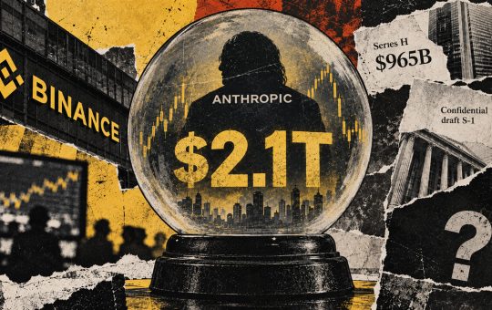 Binance pre-IPO contract pushes Anthropic to a $2.1 trillion implied valuation