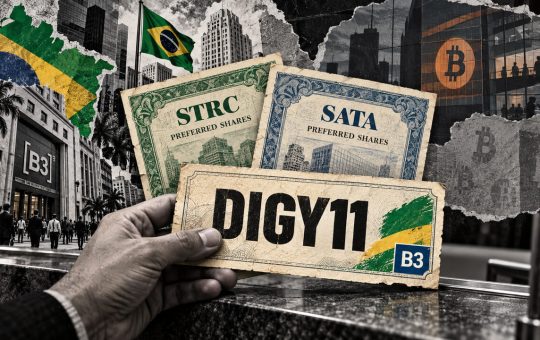 Brazil's B3 gets DIGY11, a new ETF tracking Bitcoin treasury preferred stock