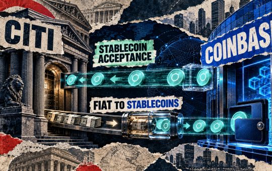 Coinbase powers Citi's new stablecoin rails, and corporate banking faces a major shift