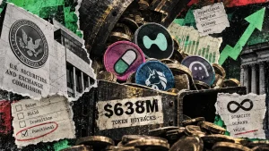 SEC clears regulatory hurdle as crypto token buybacks hit record $638 million