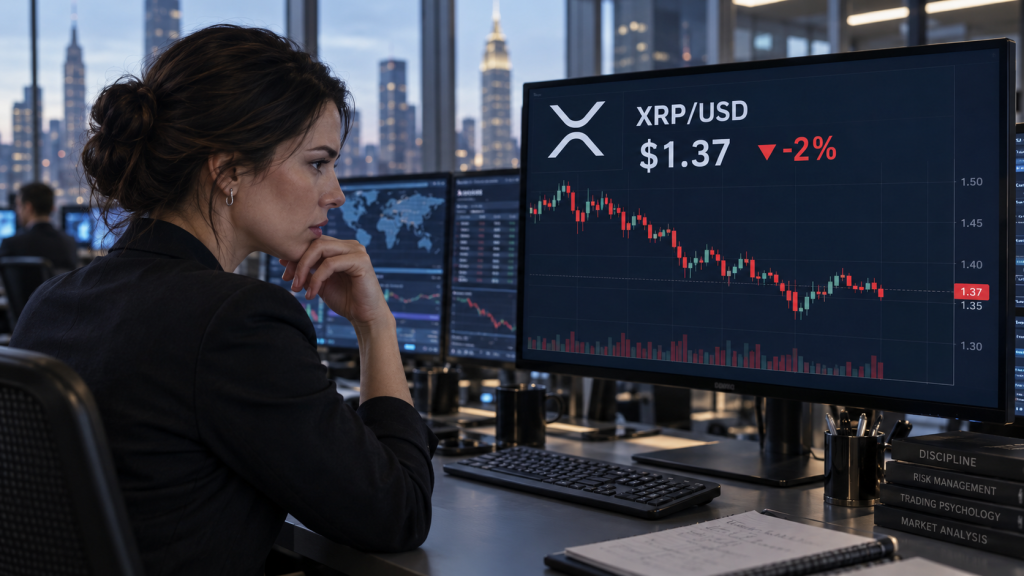 XRP slide as bearish derivatives data limits recovery