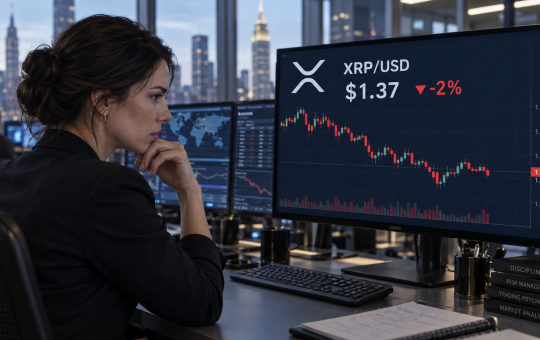 XRP slide as bearish derivatives data limits recovery