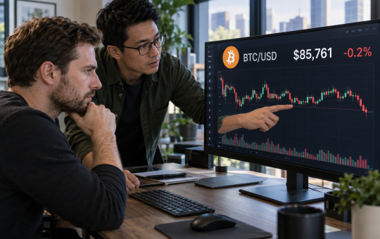 Bitcoin slips below $86k as ETF outflows cap recovery efforts