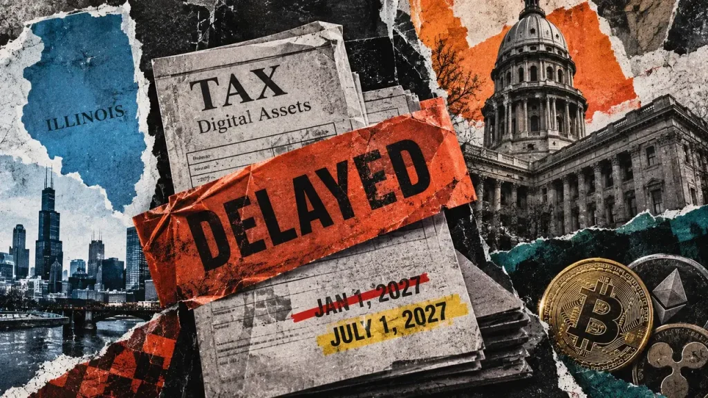 Illinois backs delay to crypto tax rule after months of industry pushback