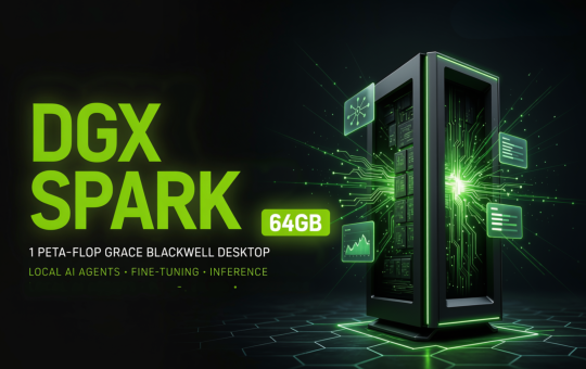 NVIDIA Announces DGX Spark 64GB: A 1-PetaFLOP Grace Blackwell Desktop for Local AI Agents, Fine-Tuning, and Inference